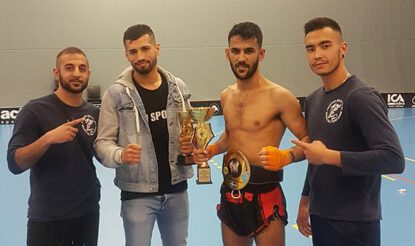 Guld + brons + bästa fighter på kickboxnings sm 2018