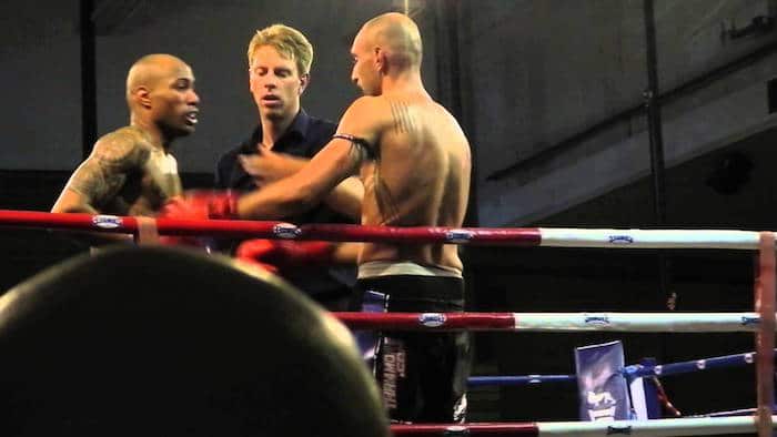 Saman ahanin går match på westcoast battle