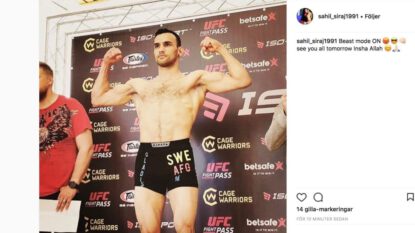 Fighters invägda och klara för cw93