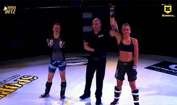 Mma sm-guld 2018 till gladius sofia odbro