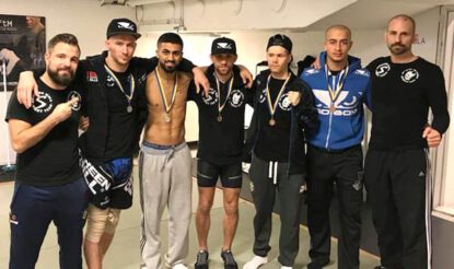 Sm-guld, 2 sm-silver och 2 sm-brons på mma sm 2017