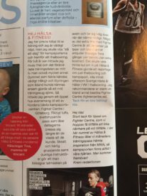 Fmt uppmärksammad i tidningen hälsa&fitness
