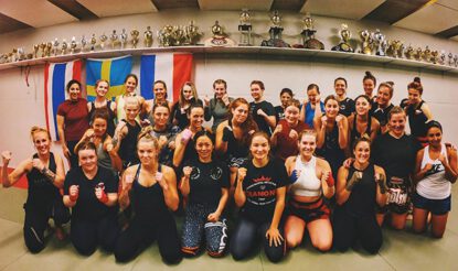 Välbesökt tjejläger med anna tatjana lie