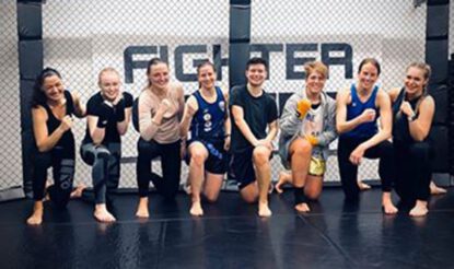 Fighter centre tjejsparring spring edition