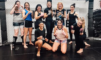 Tjejsparring november!