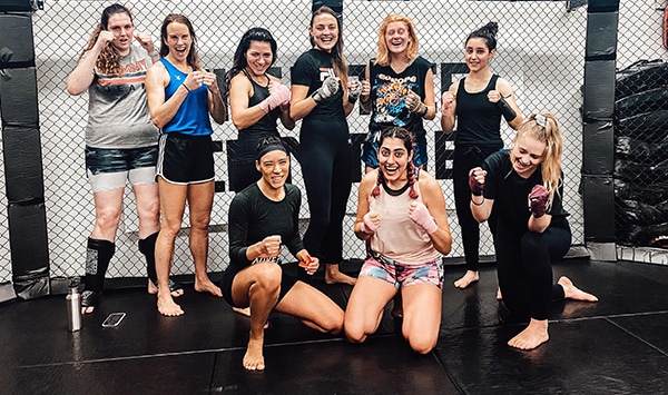 Tjejsparring november!