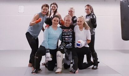 Tjejtraning foto Sandra 2018