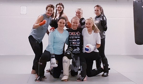 Tjejtraning foto Sandra 2018