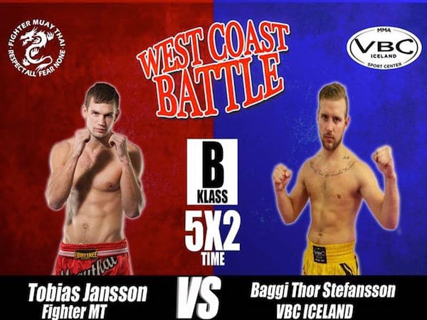 Tobias jansson går match på west coast battle