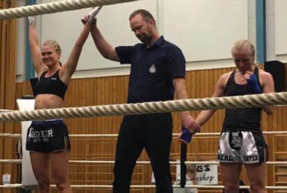 Vinster för clara engstrand och albert Åhsman på aneby open