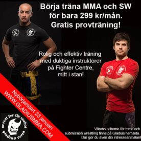 Gladius mma nybörjarstart 23e januari