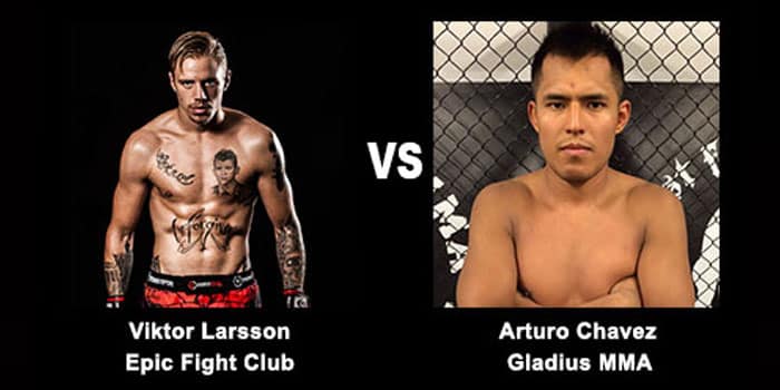Artruro chavez ersätter dexter dyall wallin på the zone fc fightnight