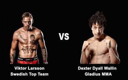 Dexter dyall wallin är klar för the zone fight night