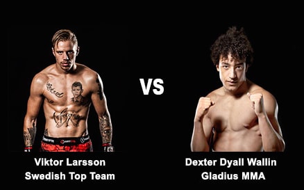 Dexter dyall wallin är klar för the zone fight night