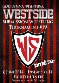 Westside grappling turnering går på fighter centre till helgen