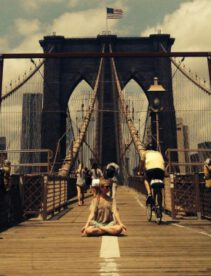 Yoga på fighter centre