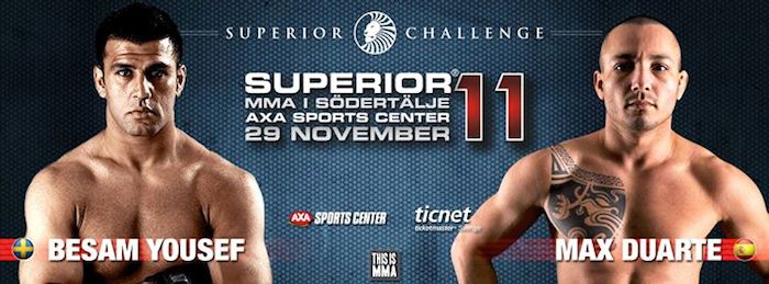 Besam yousef går match på superior challenge