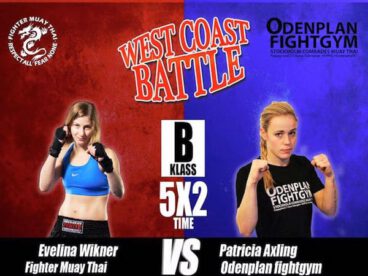 Evelina wikner går match på west coast battle