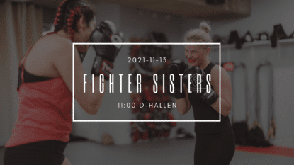 Tjejsparring fighter sisters
