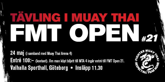 Inbjudan till fmt open 21