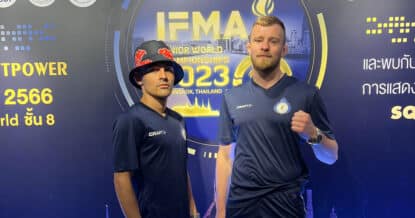 Hälsningar från thaiboxnings-vm i bangkok
