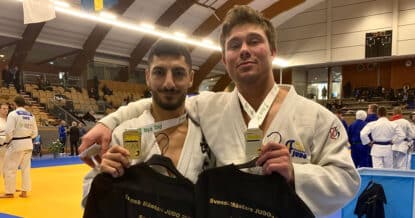 Dubbelt guld på judo-sm 2023