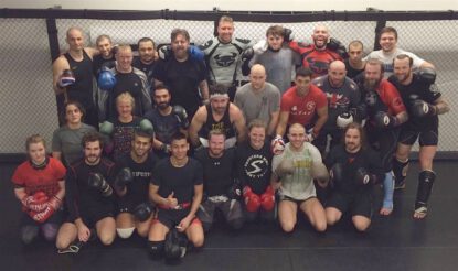 Shooters mma instruktörskurs på fighter centre