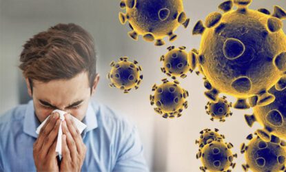 Kom inte till centret om du har förkylningssymtom!