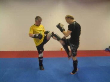 Fredrik björnander går match på born to fight
