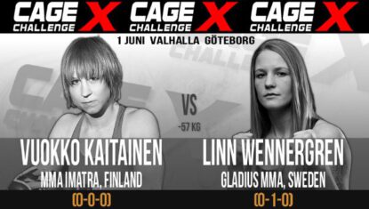 Vi välkomnar domingos mestre till gladius mma