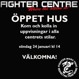 Öppet hus med thaiboxningsuppvisningar!