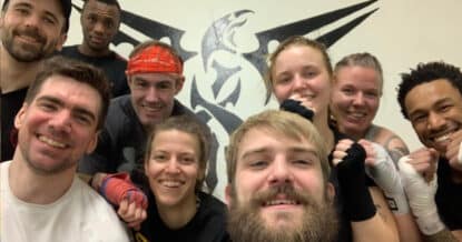 Kickboxningsseminarium med thomas trädgårdh