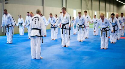 Nu har vi taekwon-do på fighter centre igen