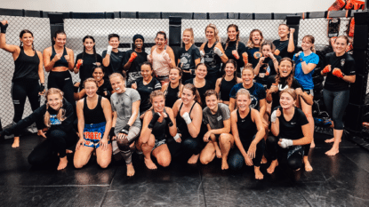 Tjejträning med fighter sisters 26/3