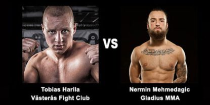 Nermin mehmedagić​  går match på the zone fight night