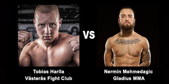 Nermin mehmedagić​  går match på the zone fight night