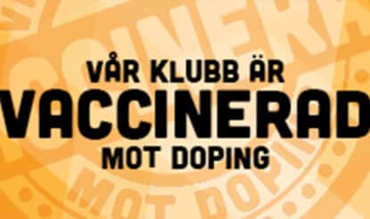 Förnyad vaccinering mot doping