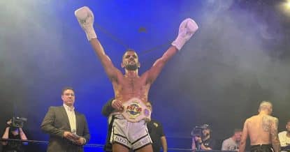 Vinst för ghaderi på ki-galan parken fight night