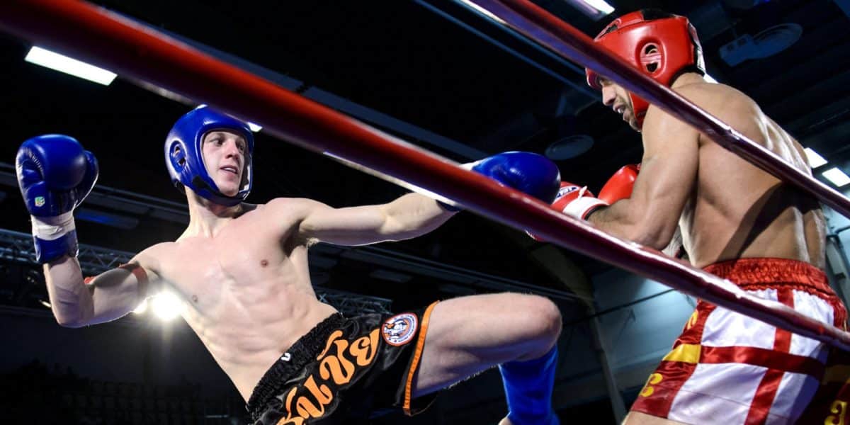 Deltagare på muay thai sm 2025
