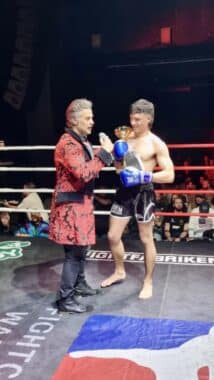 Vinst för glemme på stockholm fight night